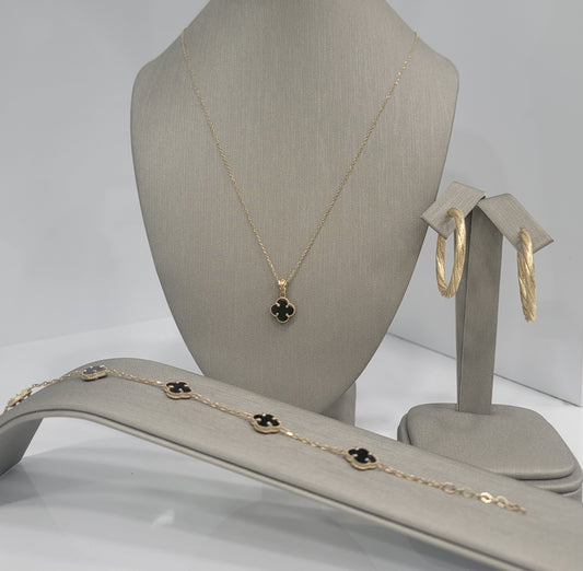 Set Cadena, pulsa y argollas.