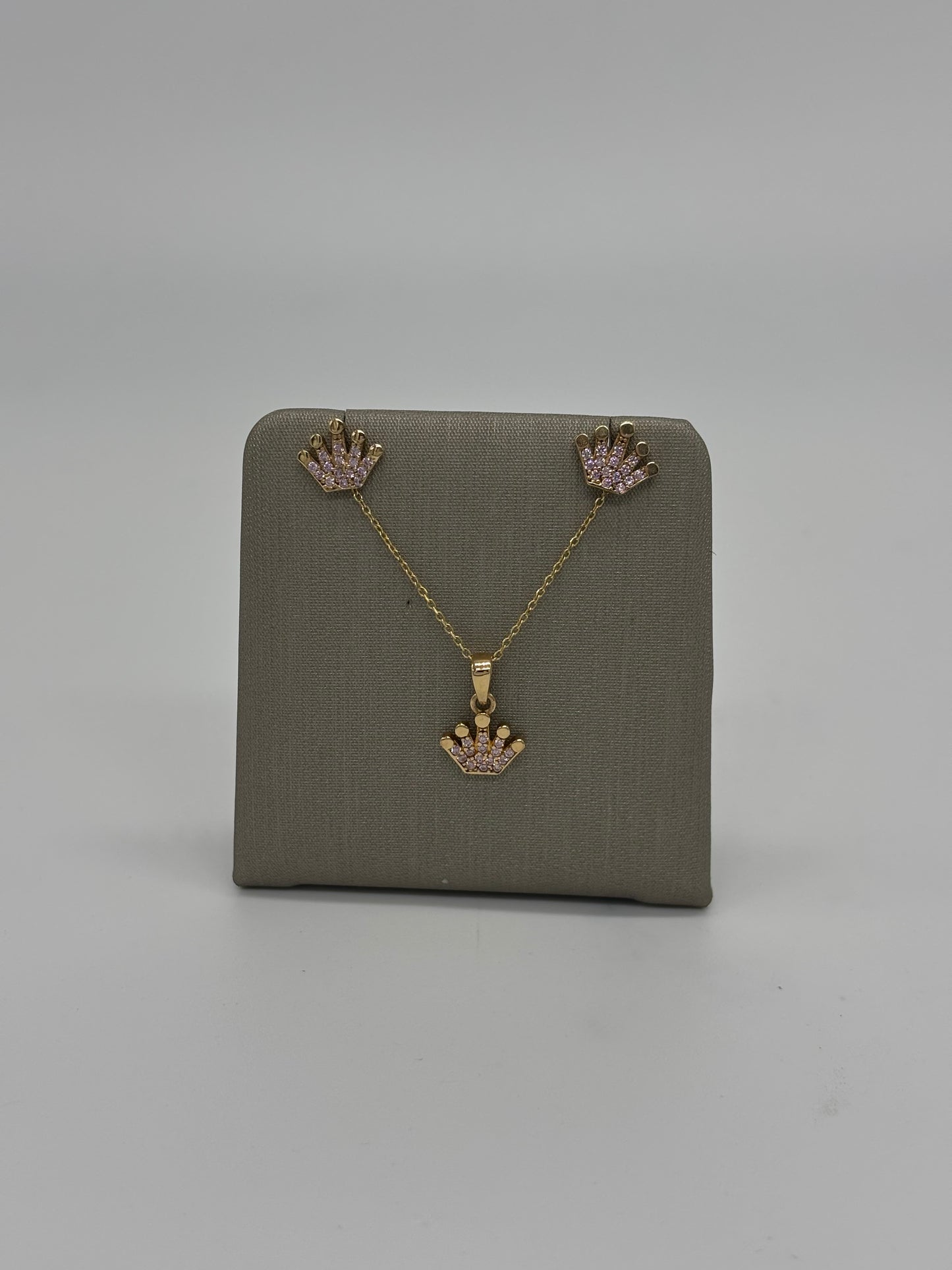 Sets de Corona Rosada 14K