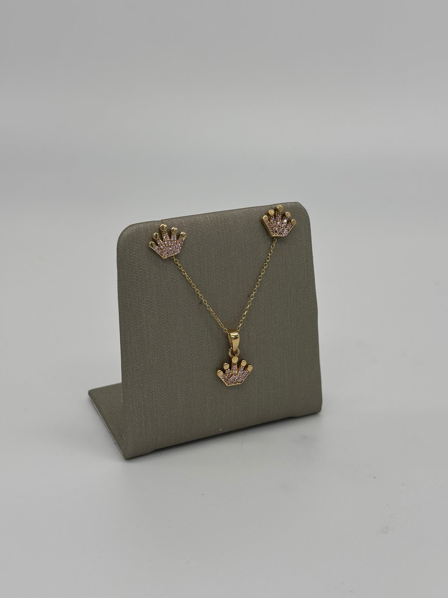Sets de Corona Rosada 14K