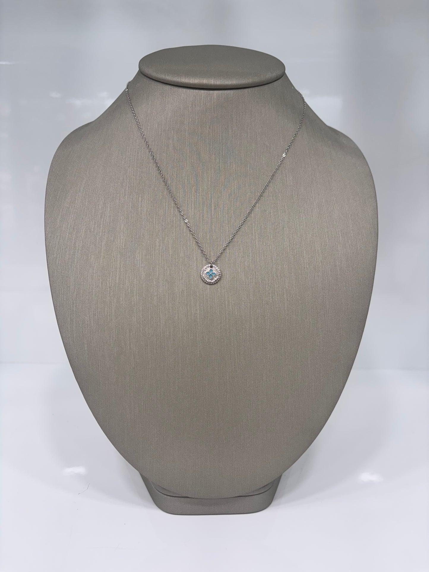 Cadena con Medalla de Flor