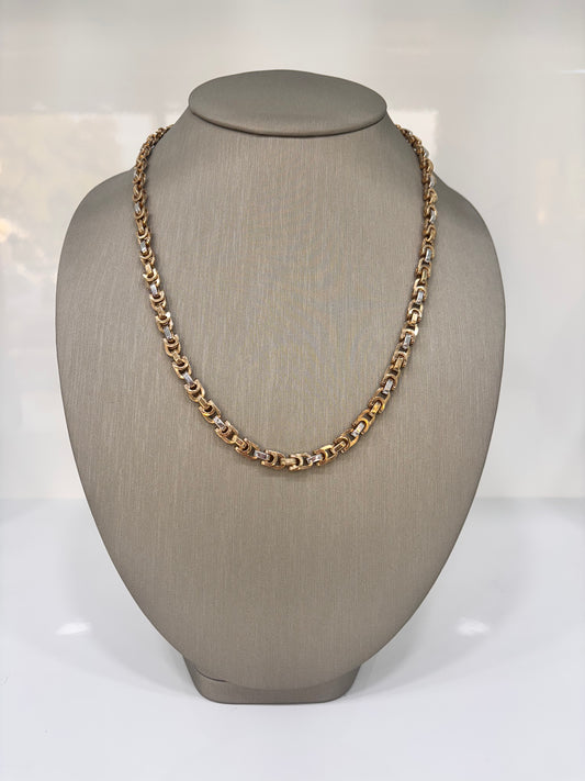 Cadena Fancy (14K, 22')